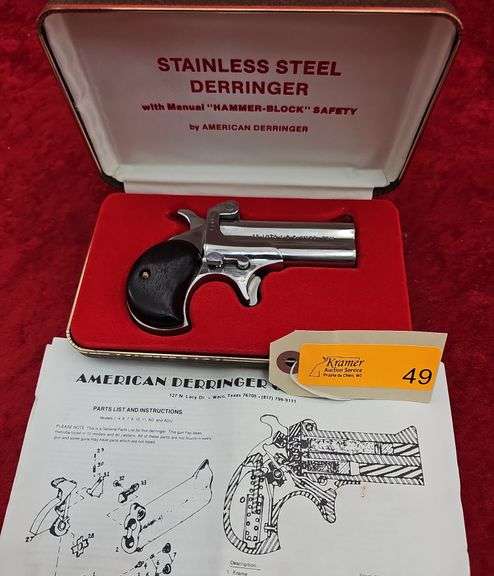 American Derringer Corp.  45 ACP  Double Derringer