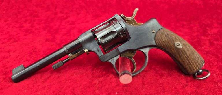 Swedish   1887 Officers Model   7.5 mm Cartridge  Revolver