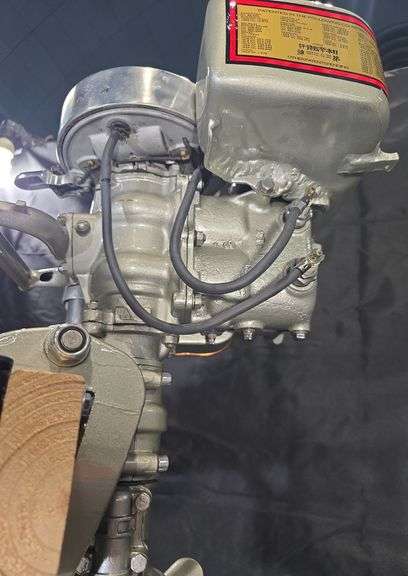 Restored Johnson Sea-Horse 12 Outboard Motor