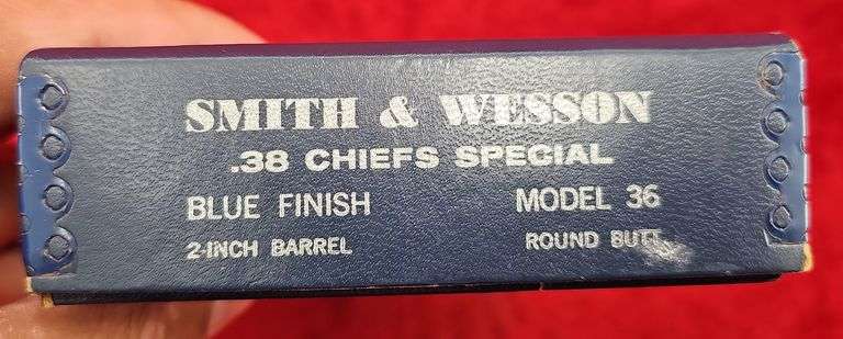 Smith & Wesson   Model 36  38 spl.  Revolver