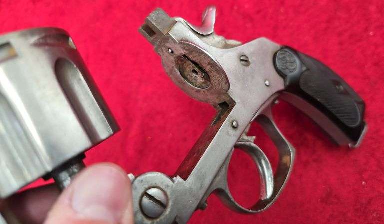 Belgium copy of a S&W No. 3 Revolver