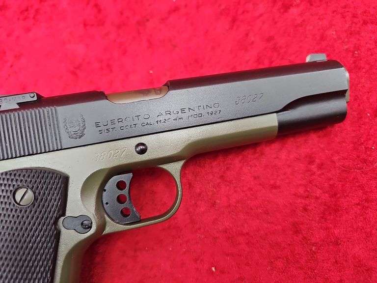 Custom 1927 Argentine Colt 45 Pistol