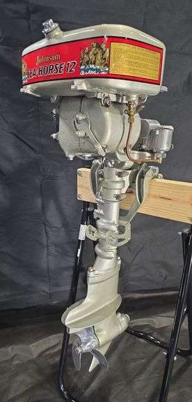 Restored Johnson Sea-Horse 12 Outboard Motor