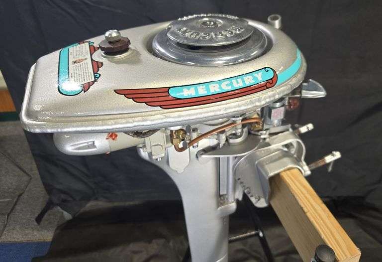Restored Mercury Model KB3 3.2HP Outboard Motor