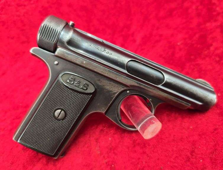 JP Sauer   Model 1913  32 cal.   Pocket Pistol