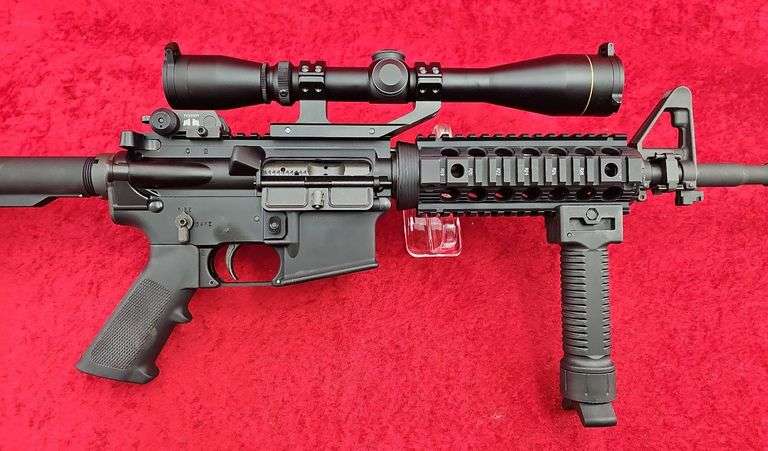 Colt  Model M4 A1   5.56 NATO  Carbine w/Leupold Scope