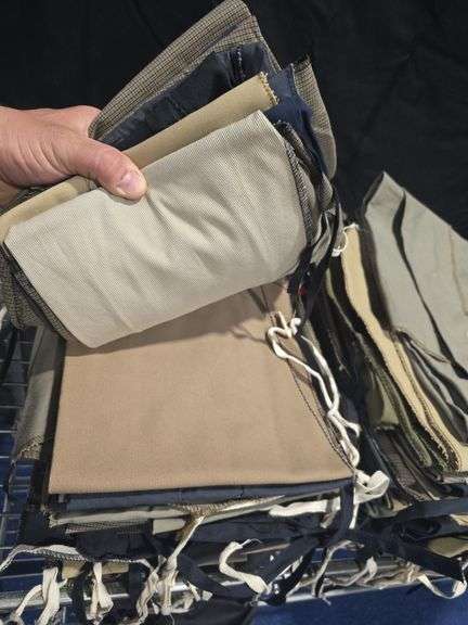 Large box of various soft gun sleeves