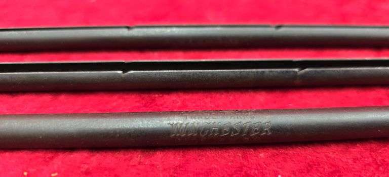 3 Western/Winchester marked Gallery 22LR Loading Tubes