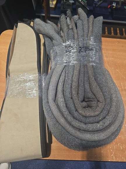 Lot of 8 soft and 15 canvas gun cases