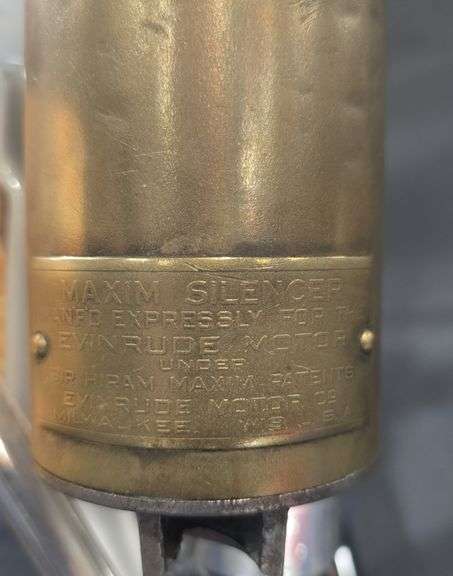 Restored EVINRUDE Model A Row Boat Motor