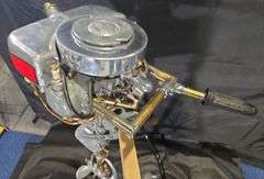 Restored Johnson Model A Outboard Motor