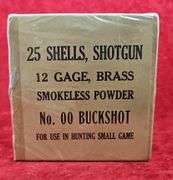 Full box of Winchester 12 ga. Brass Shells
