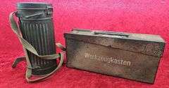 WWII German Ammo Can & Gas Mask Canister