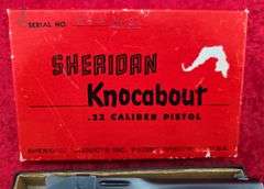 Rare Prototype Sheridon   Knockabout   22 cal.   Pistol