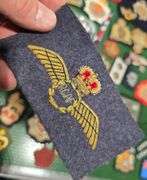 large grouping of British & Canadian Military Patches, Badges & Insignia