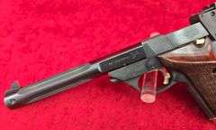 High Standard  Supermatic Trophy  22 cal.   Target Pistol