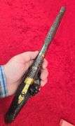 Fancy Gold Inlaid Flintlock Persian Trade Pistol