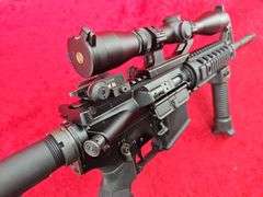 Colt  Model M4 A1   5.56 NATO  Carbine w/Leupold Scope