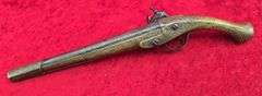 Brass Handled Miquelet Lock Far East Trade Pistol