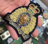 large grouping of British & Canadian Military Patches, Badges & Insignia