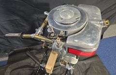 Restored Johnson Model A Outboard Motor