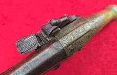 Brass Handled Miquelet Lock Far East Trade Pistol