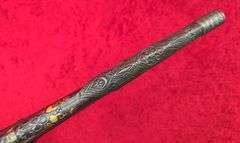 Fancy Gold Inlaid Flintlock Persian Trade Pistol