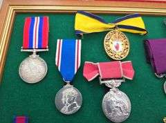 Display of 11 various British Military Medals
