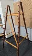 Folding gun display rack