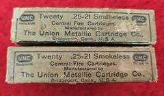 19 & 20 ct UMC 25-21 Ammo Boxes