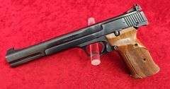 Smith & Wesson  Model 41  22 cal.   Target Pistol