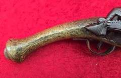 Brass Handled Miquelet Lock Far East Trade Pistol