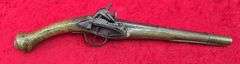 Brass Handled Miquelet Lock Far East Trade Pistol
