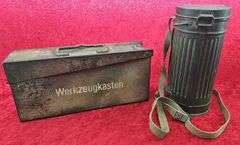 WWII German Ammo Can & Gas Mask Canister