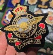 large grouping of British & Canadian Military Patches, Badges & Insignia