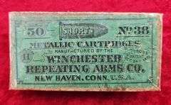 Full/Wrapped box of Winchester 38 Short Rim Fire Ammo
