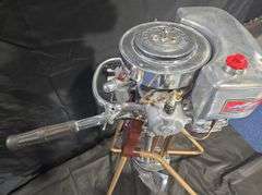 Restored Johnson Model 210 3.3 HP Engine & Stand