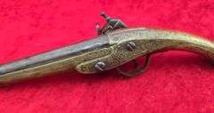 Brass Handled Miquelet Lock Far East Trade Pistol