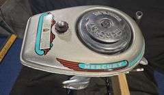 Restored Mercury Model KB3 3.2HP Outboard Motor