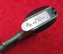 Custom 1927 Argentine Colt 45 Pistol