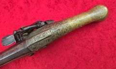 Brass Handled Miquelet Lock Far East Trade Pistol