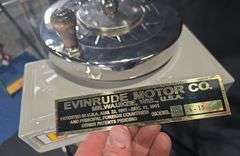 Restored EVINRUDE Model A Row Boat Motor