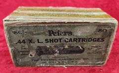 Box of Peters 44XL Shot Cartridges