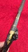 Fancy Gold Inlaid Flintlock Persian Trade Pistol