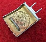 WWII German Army Buckle & Field Camo Rifle Cleaning Kit