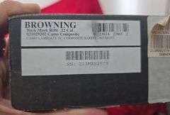 Browning   Buck Mark   22 cal.   Rifle