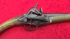Brass Handled Miquelet Lock Far East Trade Pistol