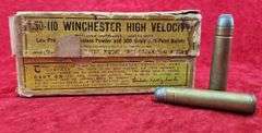 17 rounds of Winchester 50-110 Ammo in box