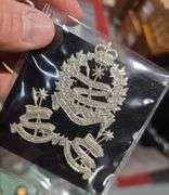 large grouping of British & Canadian Military Patches, Badges & Insignia