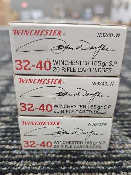 60 ct John Wayne 32-40 Winchester Ammo